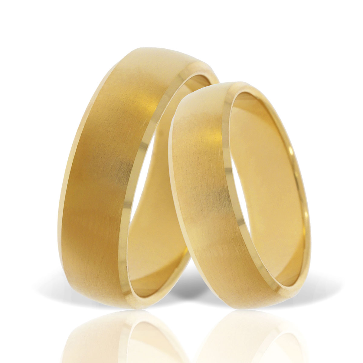 Verighetă din aur galben Evolution Severin 14k ES 236a