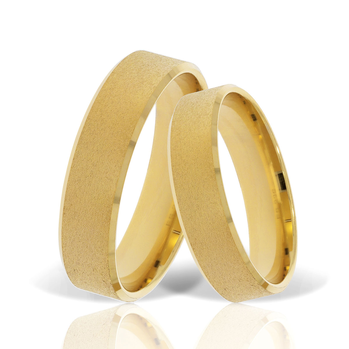 Verighetă din aur galben Evolution Severin 14k ES 236b