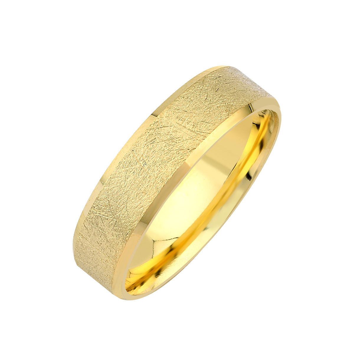 Verighete din aur galben, 18k MGF 2444 - imagine 2