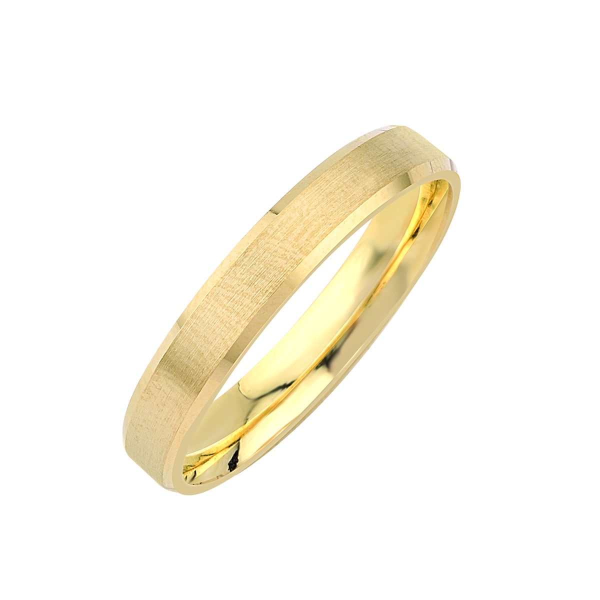 Verighete din aur galben, 18k MGF 2447 - imagine 2