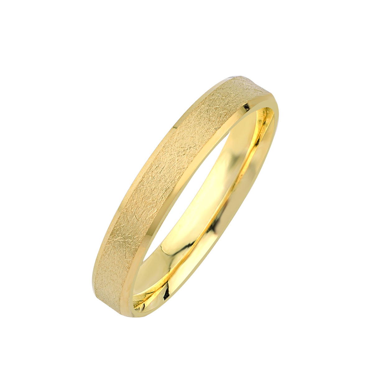 Verighete din aur galben, 18k MGF 2448 - imagine 2