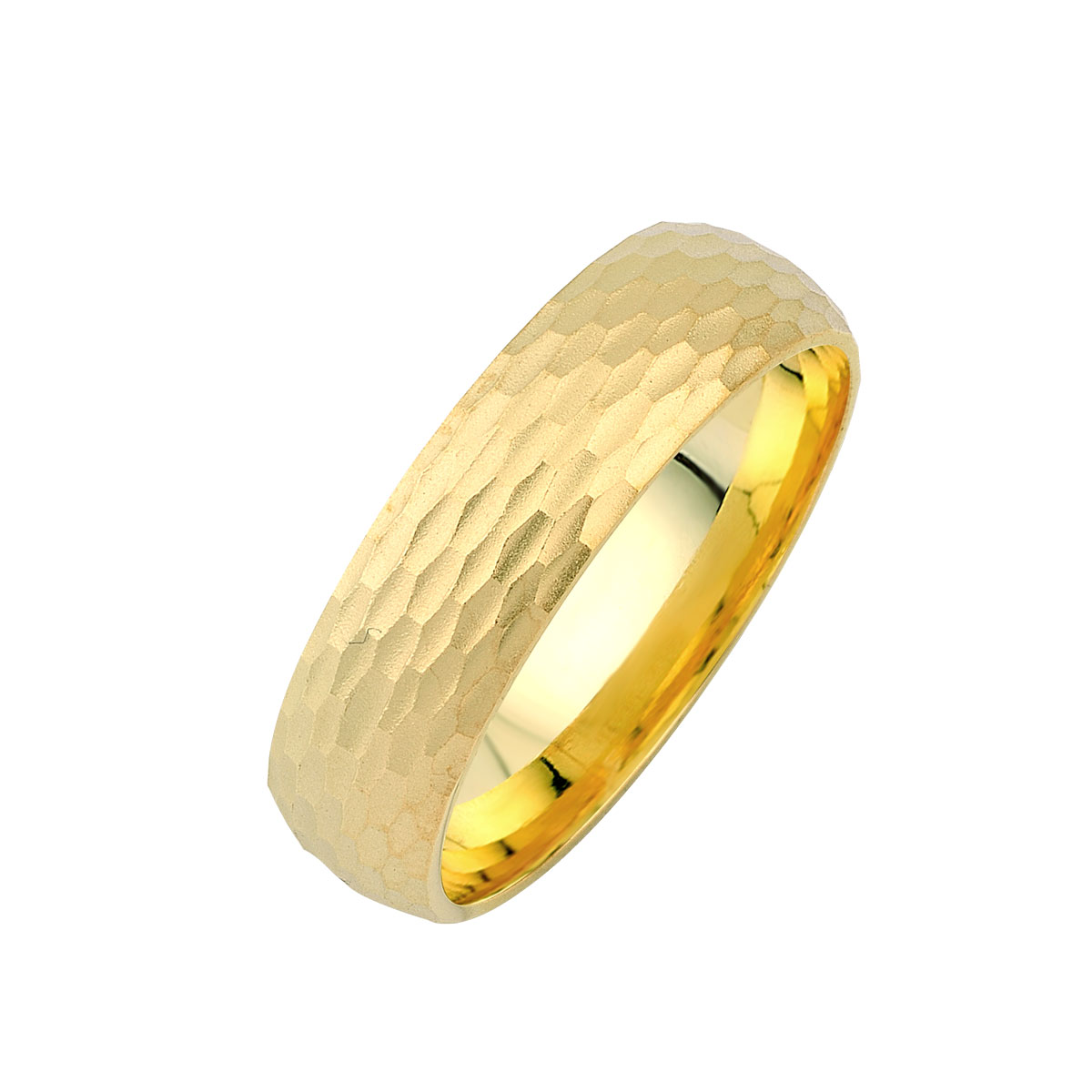 Verighete din aur galben, 14k HO 1514 - imagine 2